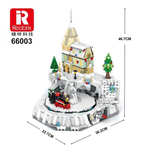 Reobrix 66003 Christmas In Town With 1201 Pieces (2)