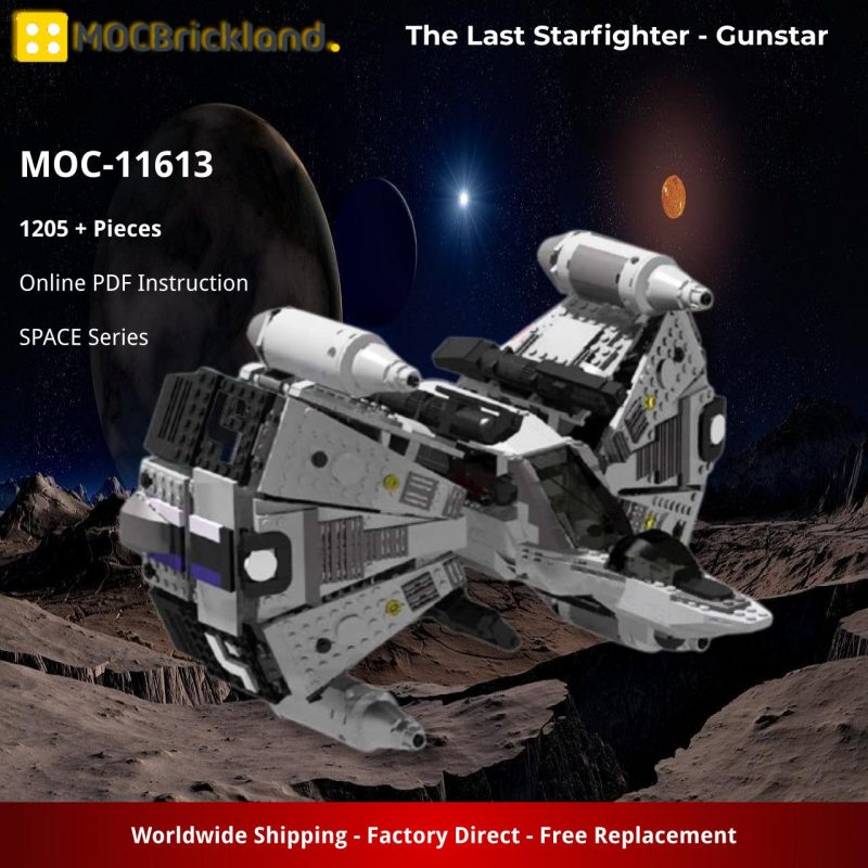 MOCBRICKLAND MOC-11613 The Last Starfighter – Gunstar