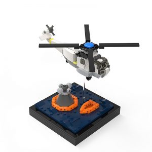 Space Moc 33162 Apollo Recovery Mission By Kaero Mocbrickland (5)