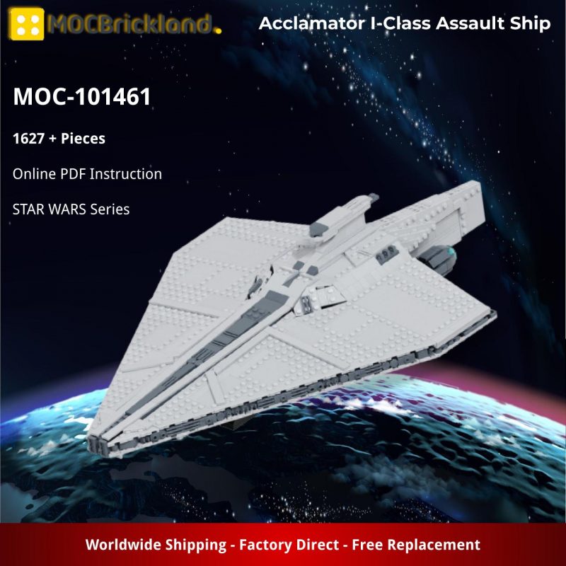 MOCBRICKLAND MOC-101461 Acclamator I-Class Assault Ship