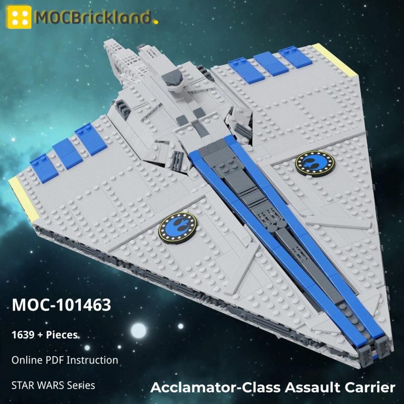 MOCBRICKLAND MOC-101463 Acclamator-Class Assault Carrier
