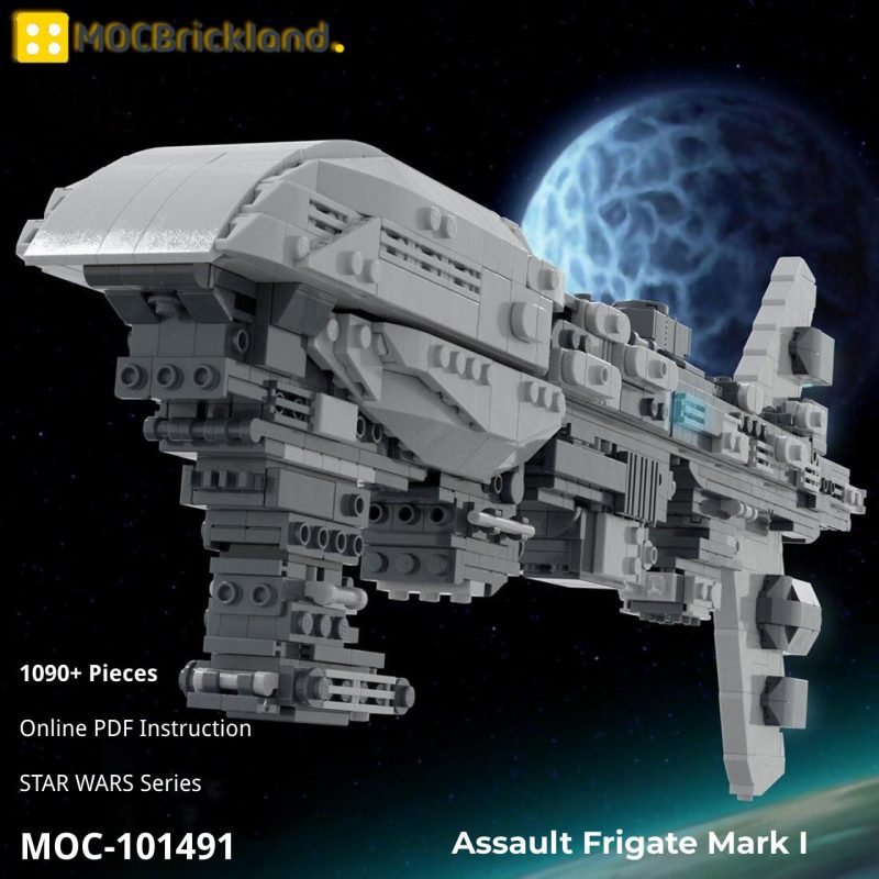 MOCBRICKLAND MOC-101491 Assault Frigate Mark I