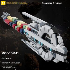 Star Wars Moc 106041 Quarian Cruiser By Ky Ebricks Mocbrickland (4)