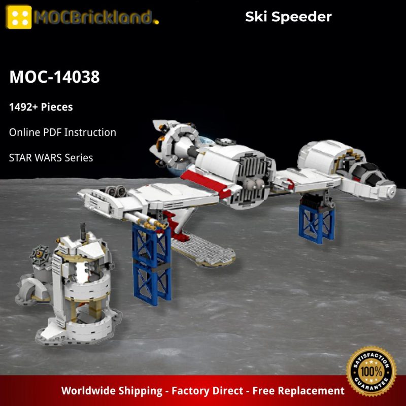 MOCBRICKLAND MOC-14038 Ski Speeder