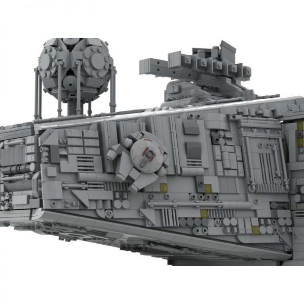 Star Wars Moc 59329 Falcon Hides On Imperial Star Destroyer By 6211 Mocbrickland (1)