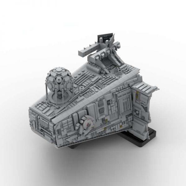 Star Wars Moc 59329 Falcon Hides On Imperial Star Destroyer By 6211 Mocbrickland (2)