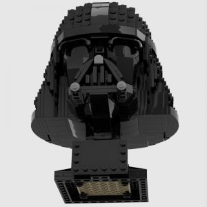Star Wars Moc 61274 Darth Vader Helmet (updated Version) By Albo.lego Mocbrickland (4)