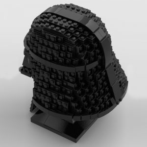 Star Wars Moc 61274 Darth Vader Helmet (updated Version) By Albo.lego Mocbrickland (5)