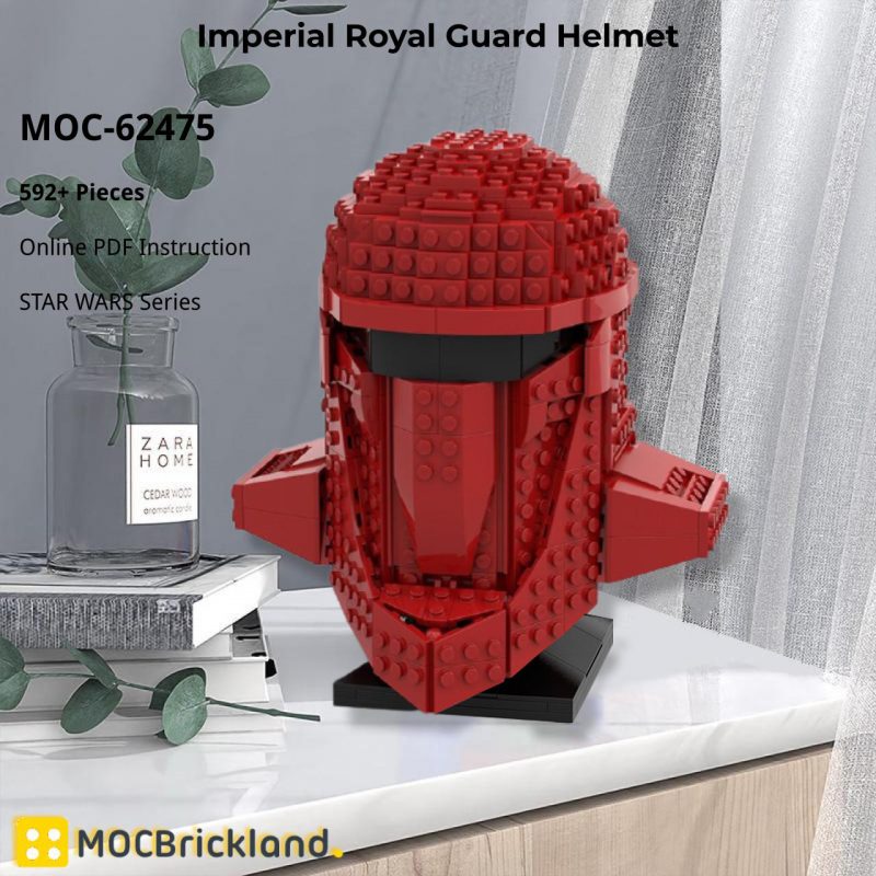 MOCBRICKLAND MOC-62475 Imperial Royal Guard Helmet