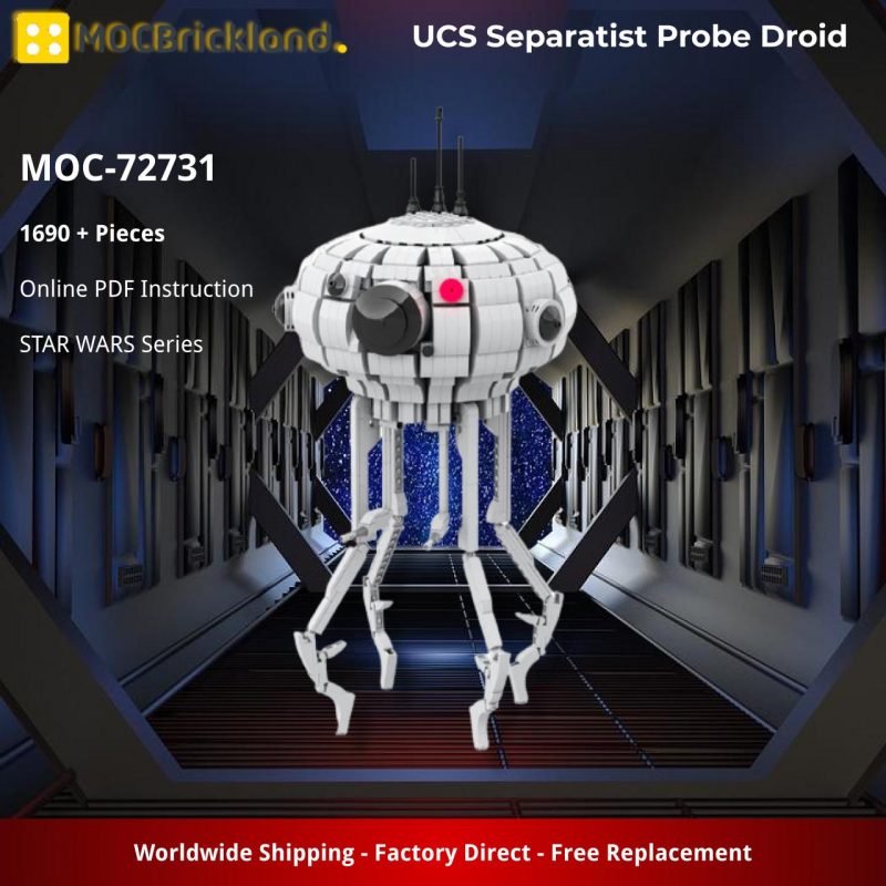 MOCBRICKLAND MOC-72731 UCS Separatist Probe Droid