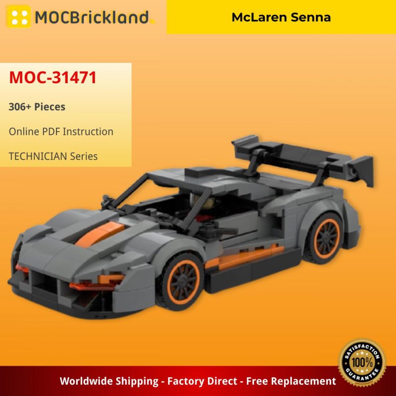 MOCBRICKLAND MOC-31471 McLaren Senna