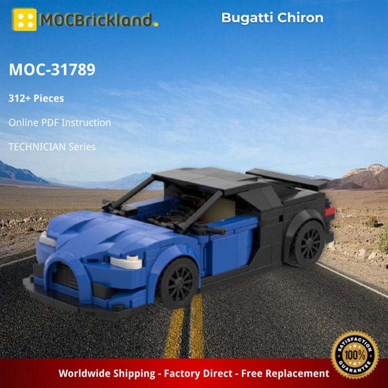 MOCBRICKLAND MOC-31789 Bugatti Chiron