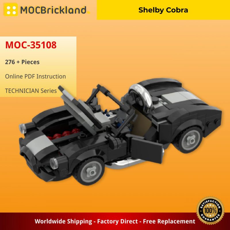 MOCBRICKLAND MOC-35108 Shelby Cobra