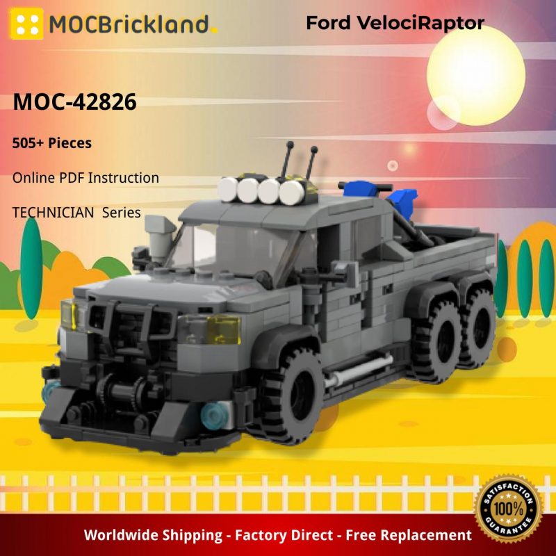 MOCBRICKLAND MOC-42826 Ford VelociRaptor