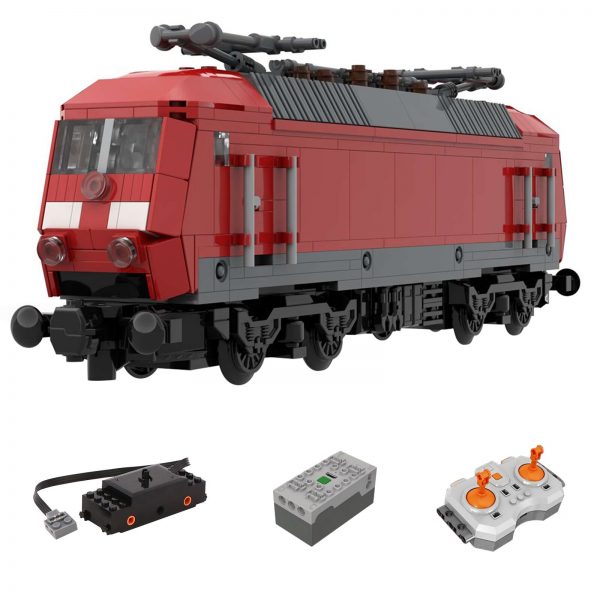 Technician Moc 44321 Db Br 120 Electric Locomotive By Brickdesigned Germany Mocbrickland (1)