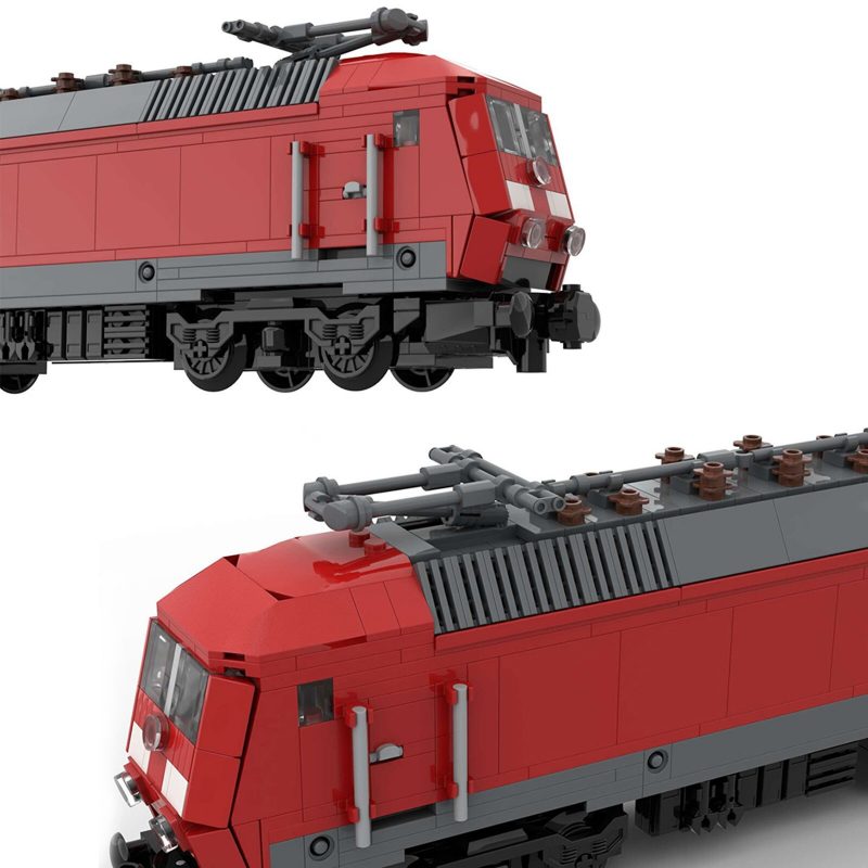MOCBRICKLAND MOC-44321 DB BR 120 – Electric Locomotive
