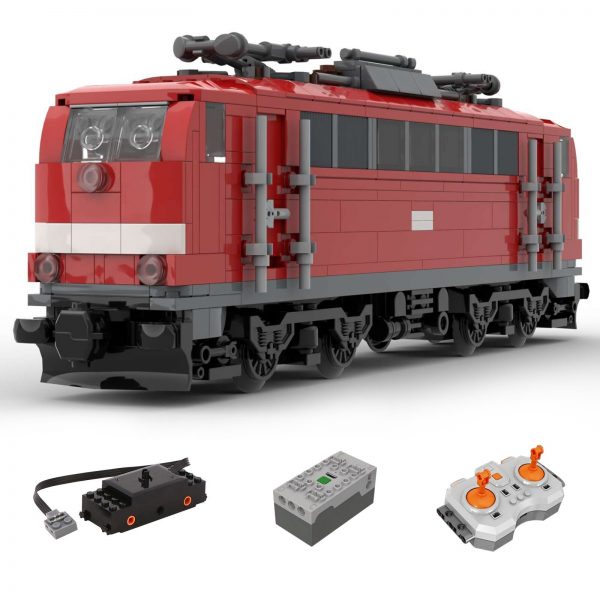 Technician Moc 66424 Db Br 111 Electric Locomotive By Brickdesigned Germany Mocbrickland (2)