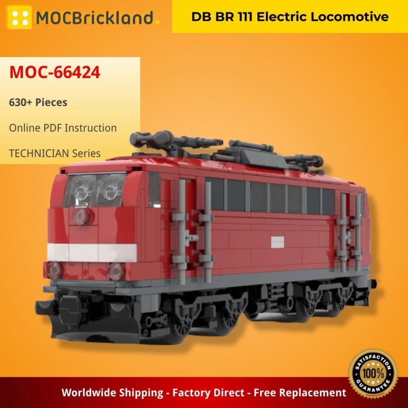 MOCBRICKLAND MOC-66424 DB BR 111 Electric Locomotive