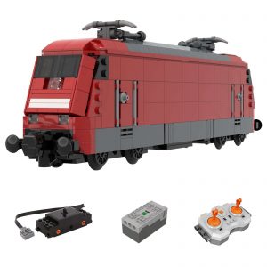 Technician Moc 78330 Db Br 101 Electric Locomotive By Brickdesigned Germany Mocbrickland (1)