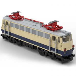 Technician Moc 88356 Db Br E10.12 Electric Locomotive By Brickdesigned Germany Mocbrickland (4)
