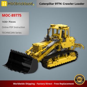 Technician Moc 89775 Caterpillar 977k Crawler Loader By Mani91 Mocbrickland (5)