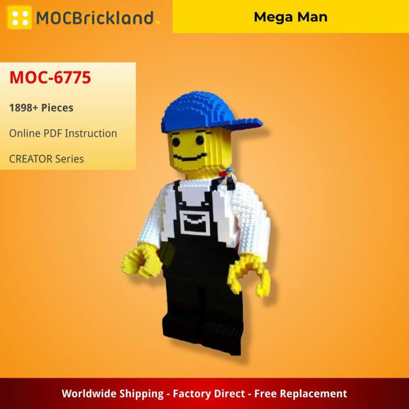 MOCBRICKLAND MOC-6775 Mega Man