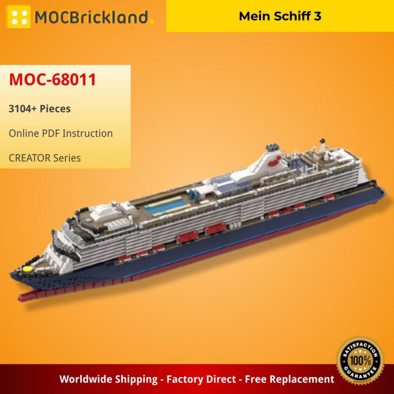 MOCBRICKLAND MOC-68011 Mein Schiff 3