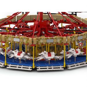 Creator Moc 73320 Fairground Carousel By Gdale Mocbrickland (5)