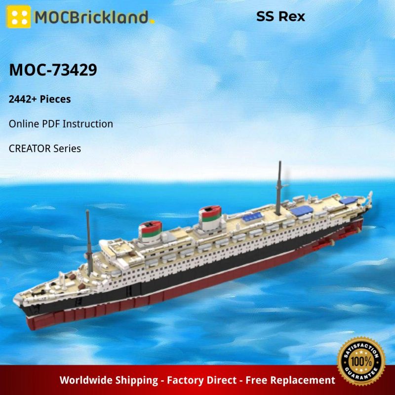 MOCBRICKLAND MOC-73429 SS Rex