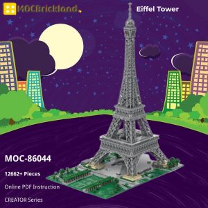 Creator Moc 86044 Eiffel Tower By Serenity Mocbrickland (2)