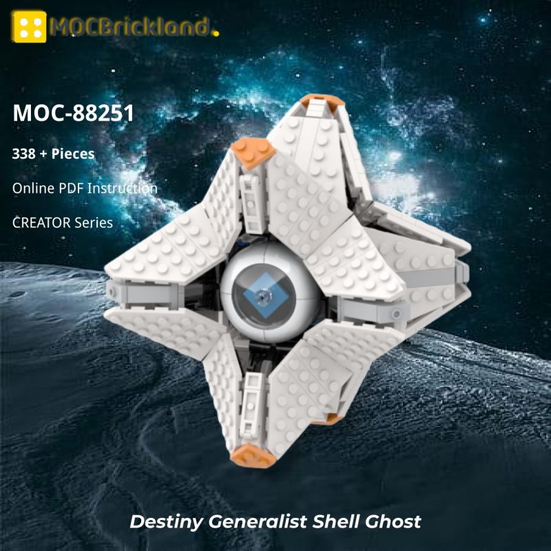MOCBRICKLAND MOC-88251 Destiny Generalist Shell Ghost