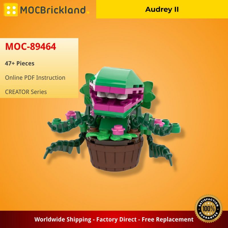 MOCBRICKLAND MOC-89464 Audrey II
