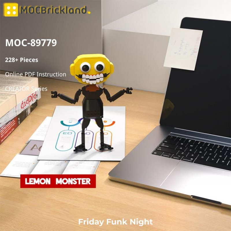 MOCBRICKLAND MOC-89779 Friday Funk Night Lemon Monster