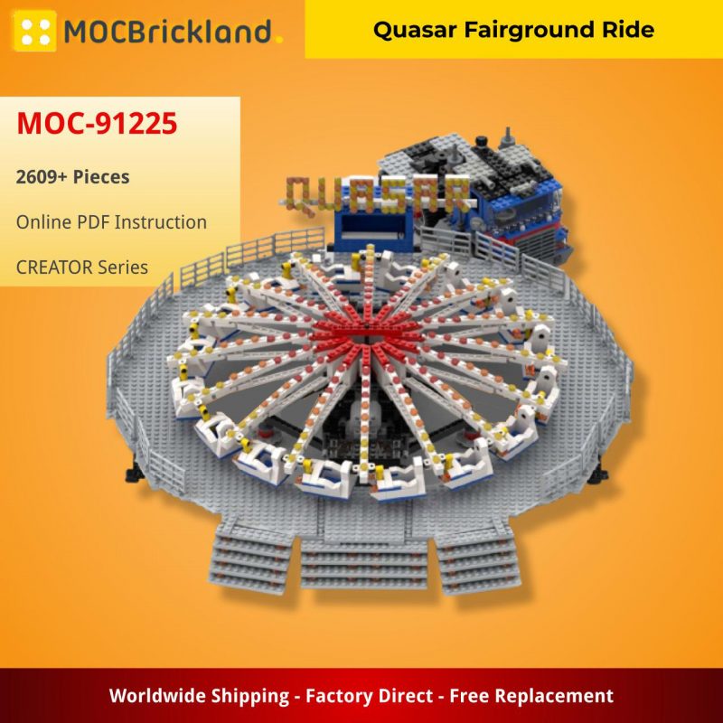 MOCBRICKLAND MOC-91225 Quasar Fairground Ride