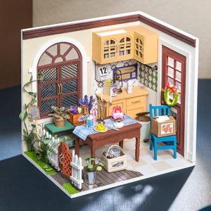 Creator Robotime Dgm07 Dgm09 Diy Wooden Miniature Dollhouse (6)