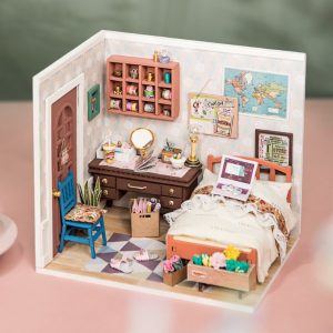 Creator Robotime Dgm07 Dgm09 Diy Wooden Miniature Dollhouse (9)