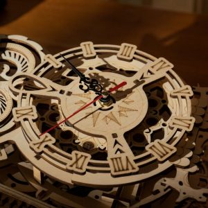 Creator Robotime Lk503 Owl Clock (12)