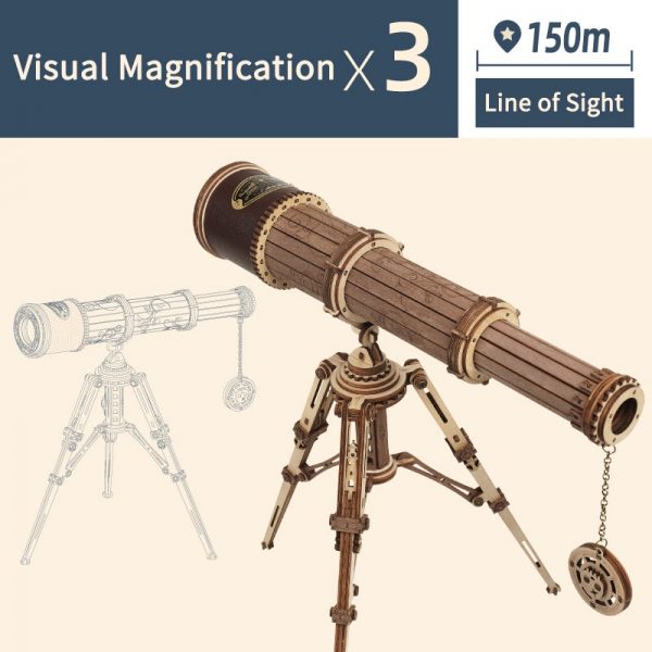 Creator Robotime St004 Monocular Telescope (7)