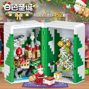 Creator Winner 5037 White Christmas Gift Box (2)