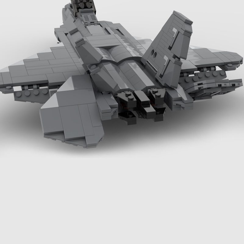 MOCBRICKLAND MOC-52860 F-22 Raptor