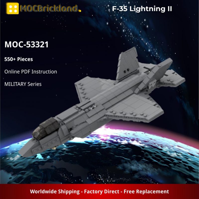 MOCBRICKLAND MOC-53321 F-35 Lightning II