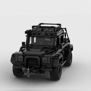 Moc 89773 Land Rover Defender Svx Spectre Moc Off Road Vehicle Car (4)