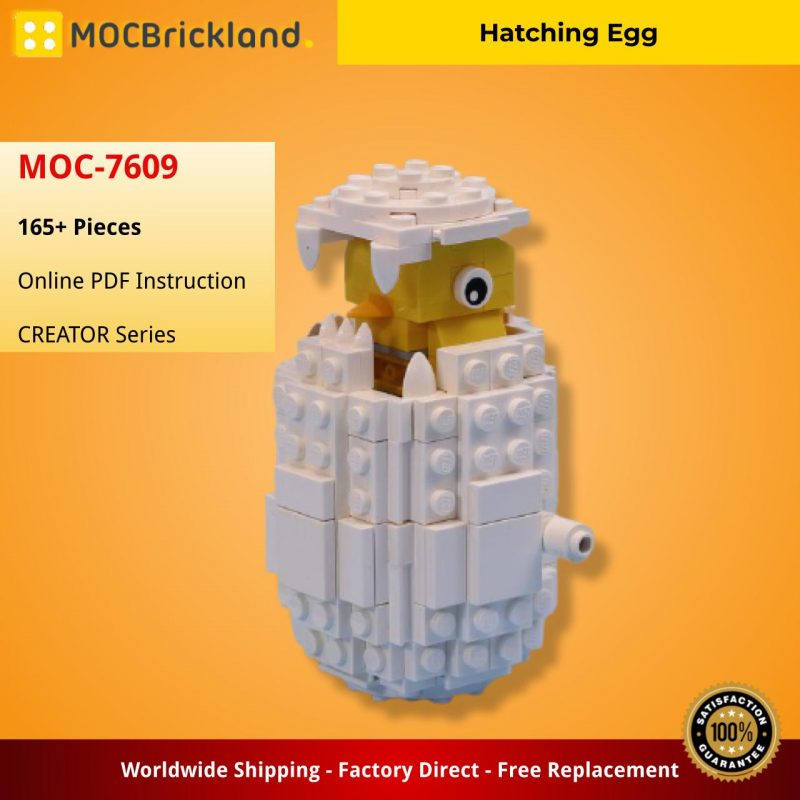 MOCBRICKLAND MOC-7609 Hatching Egg