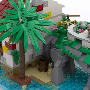 Modular Building Moc 90994 Pirates The Conquered Outpost By Cjtonic Mocbrickland (2)