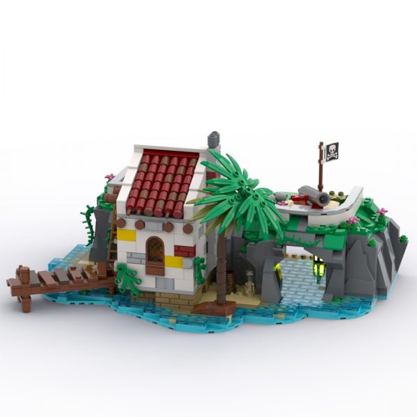 Modular Building Moc 90994 Pirates The Conquered Outpost By Cjtonic Mocbrickland (6)