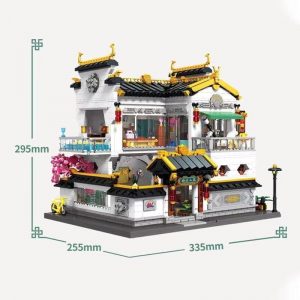 Modular Building Qman K18002 New Chinese Style Streetscape (2)