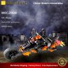 Movie Moc 25824 Ghost Rider's Motorbike By Bricksfeeder Mocbrickland