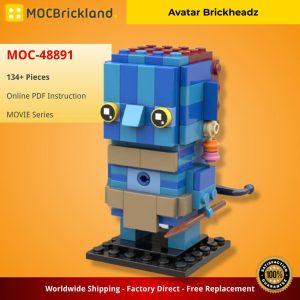 Movie Moc 48891 Avatar Brickheadz By Noggels Mocbrickland (1)