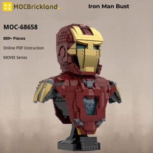 Movie Moc 68658 Iron Man Bust By Glenn Tanner55 Mocbrickland (2)