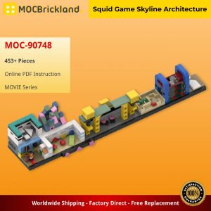 Movie Moc 90748 Squid Game Skyline Architecture By Momatteo79 Mocbrickland